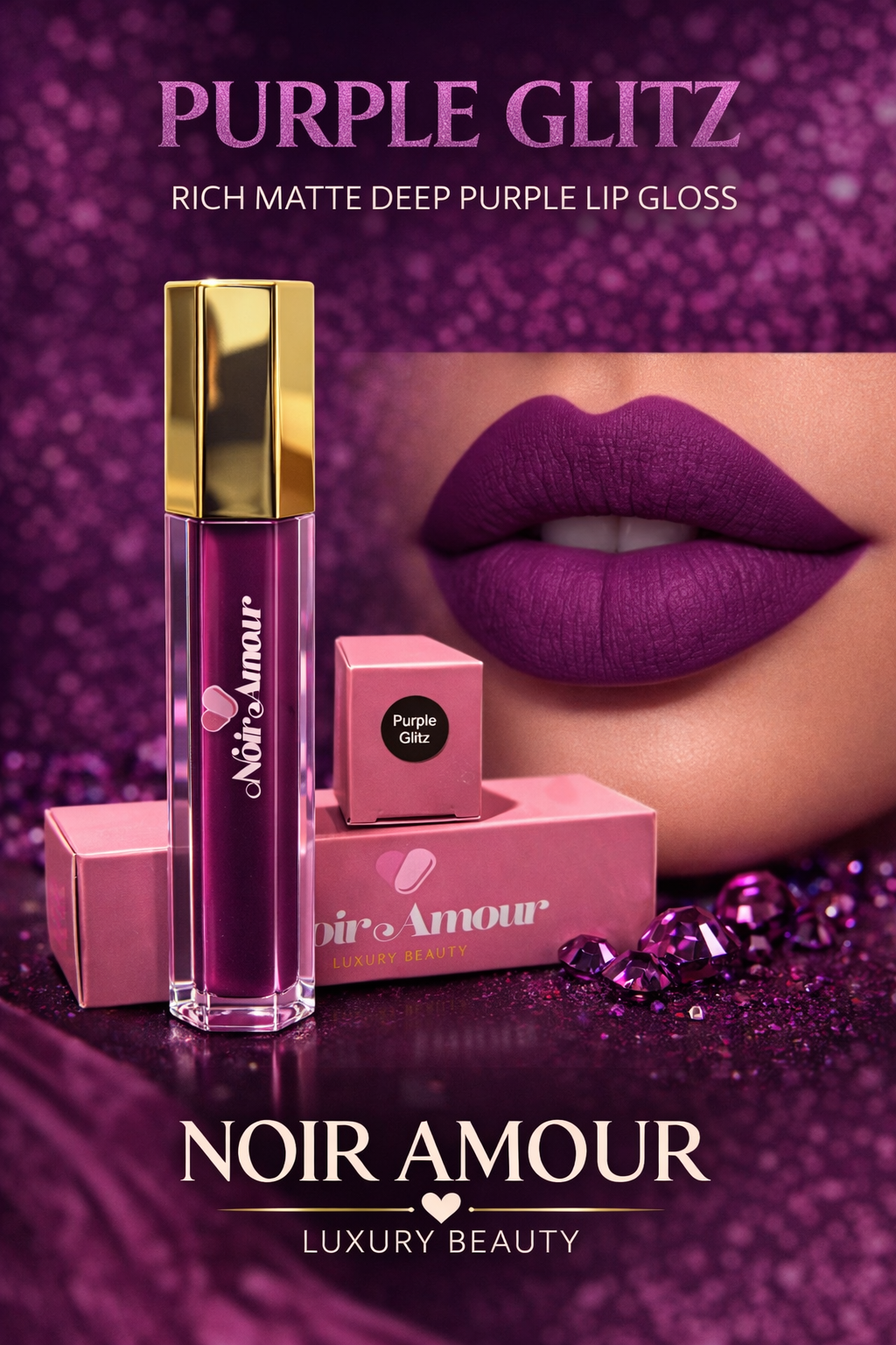 Purple Glitz