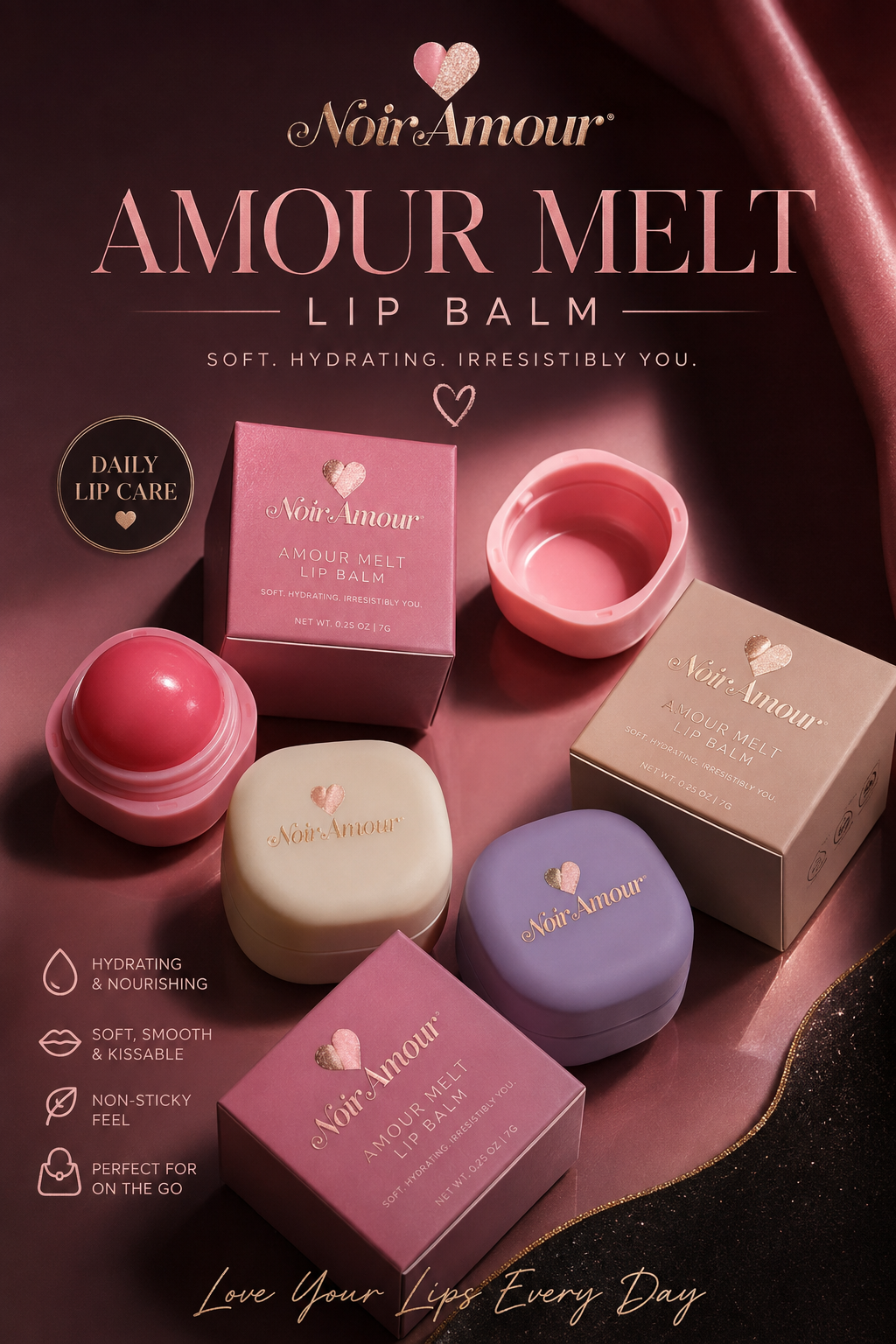 Amour Melt Lip Balm