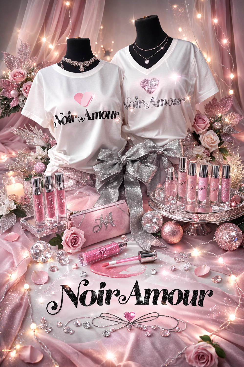 Noir Amour Lux Logo Tee