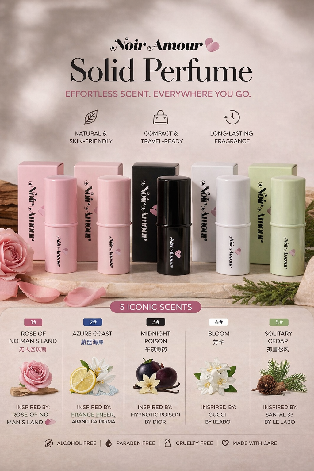 Noir Amour Solid Perfume