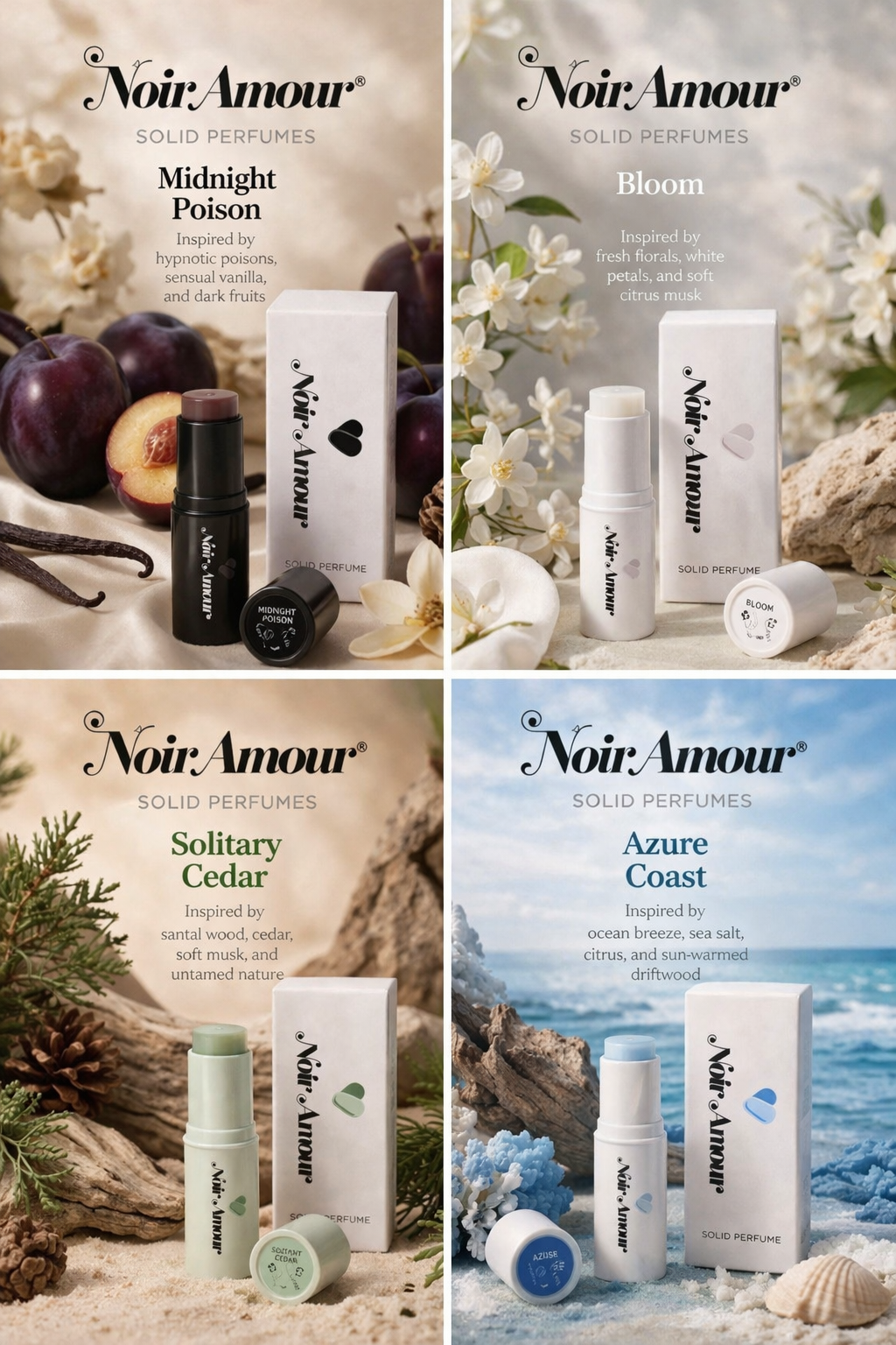 Noir Amour Solid Perfume