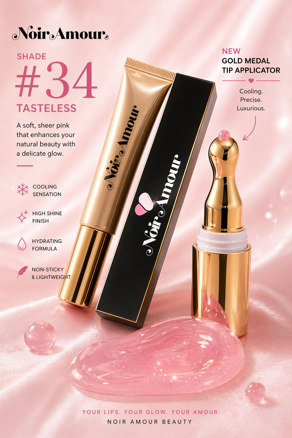 Transparent Lip Serum